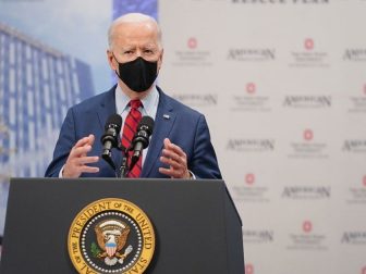 President Joe Biden delivers remarks on the anniversary of the Affordable Care Act Tuesday, March 23, 2021, at the Arthur James Cancer Hospital and the Richard Solove Research Institute in Columbus, Ohio. (Official White House Photo by Adam Schultz)