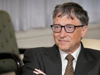 William (Bill) H. Gates, founder, technology advisor of Microsoft Corporation visits The Department of Energy on October 8, 2013.