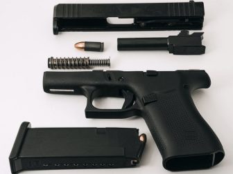 Disassembled Glock G43X