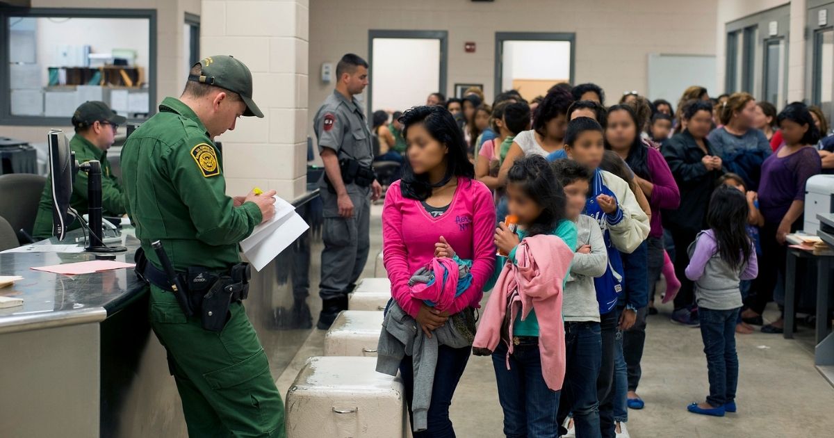 South Texas Border - U.S. Customs and Border Protection provide assistance to unaccompanied alien children after they have crossed the border into the United States.