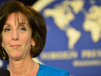 Assistant Secretary of State for Western Hemisphere Affairs Roberta Jacobson delivers remarks on re-establishing diplomatic relations with Cuba at the Foreign Press Center in Washington, DC on May 22, 2015. [State Department Photo/Public Domain]