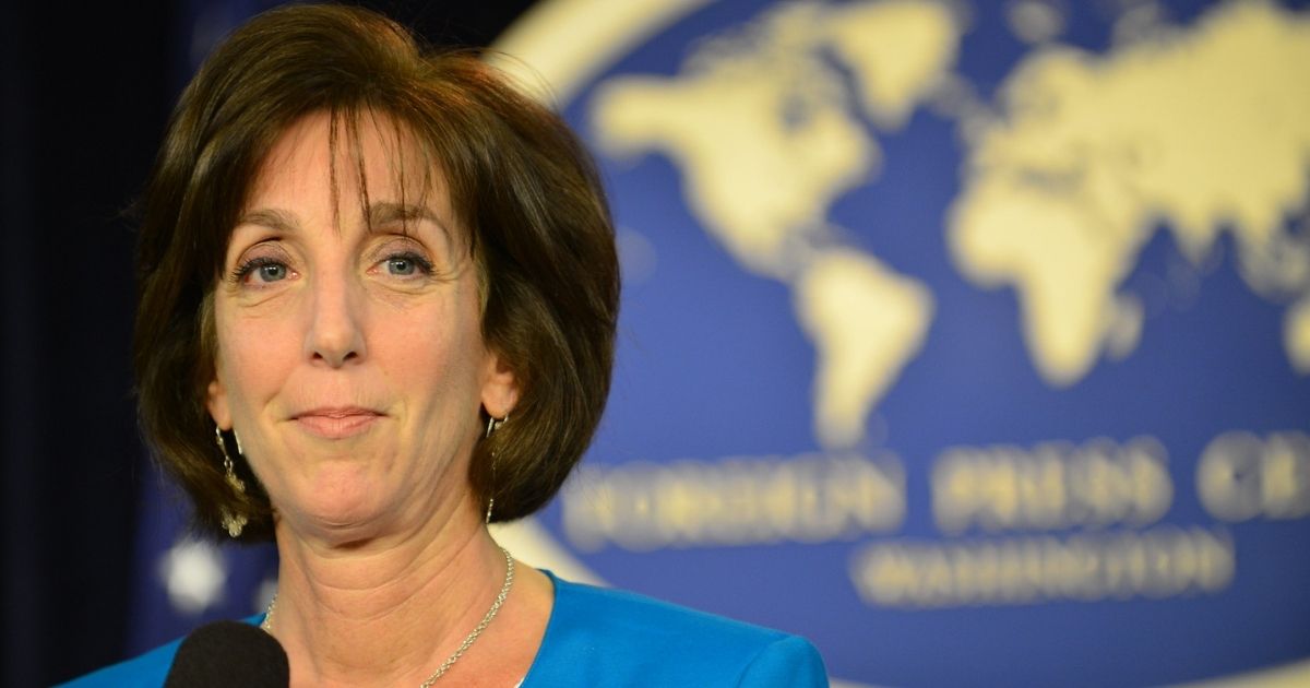 Assistant Secretary of State for Western Hemisphere Affairs Roberta Jacobson delivers remarks on re-establishing diplomatic relations with Cuba at the Foreign Press Center in Washington, DC on May 22, 2015. [State Department Photo/Public Domain]