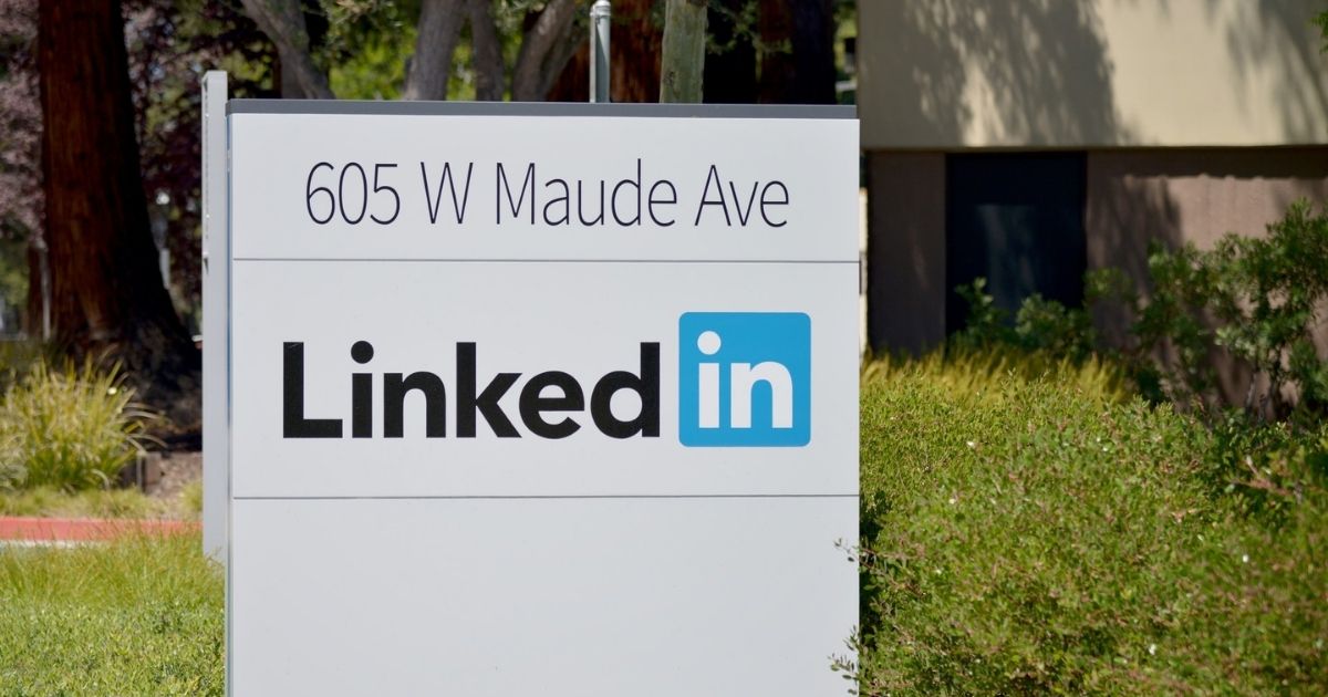 LinkedIn in Mountain View, California.