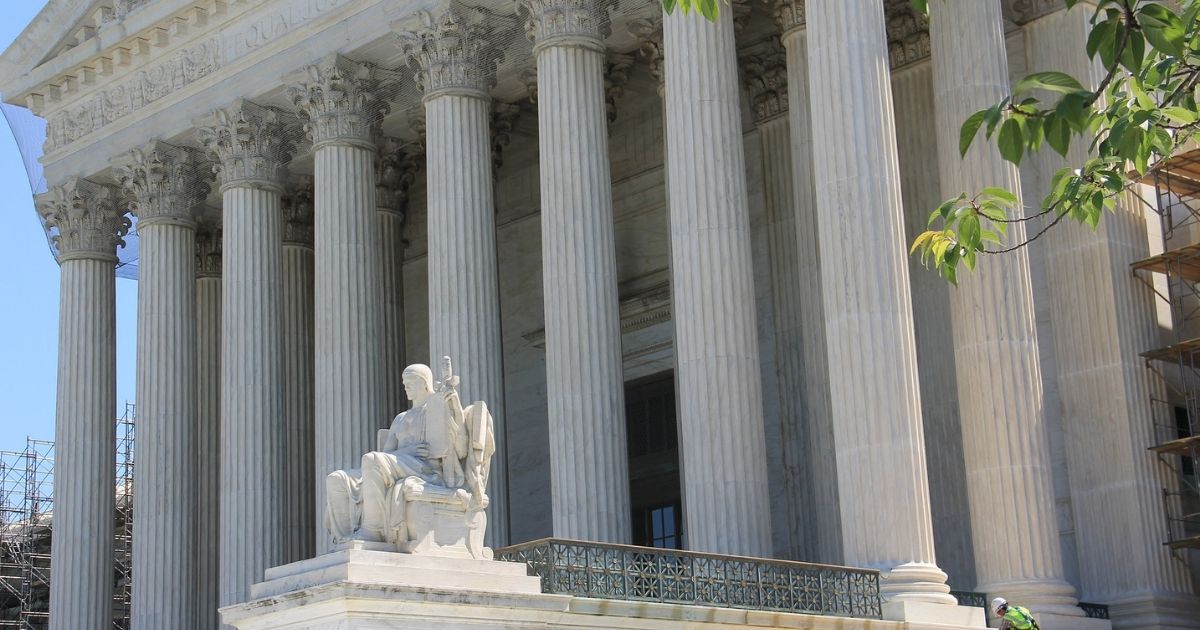 The U.S. Supreme Court Building's West Front Façade is undergoing a complete restoration to address deterioration due to age, weather and nature.