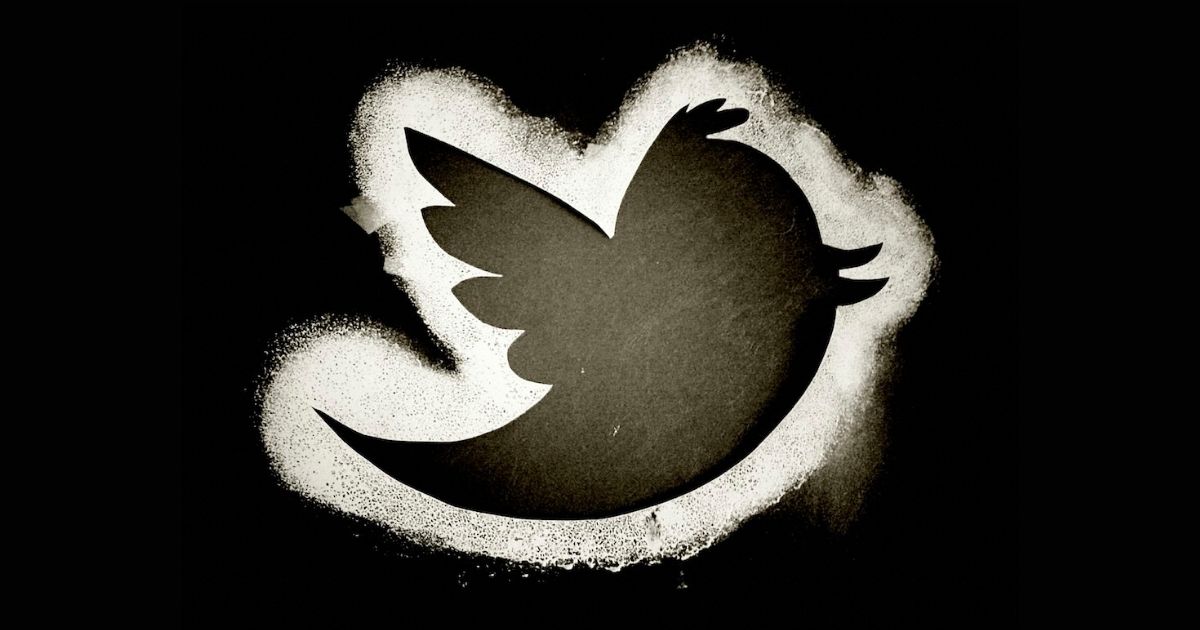 Black Twitter Bird