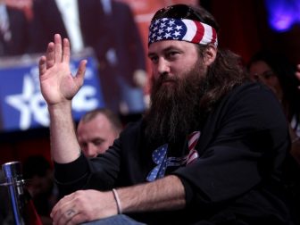 Willie Robertson at the 2015 Conservative Political Action Conference (CPAC) in National Harbor, Maryland.