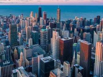 Photo of the city of Chicago.