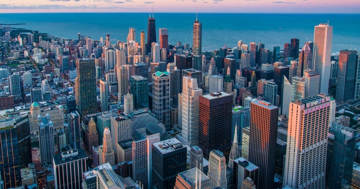 Photo of the city of Chicago.