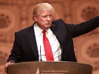 Donald Trump speaks at the 2014 Conservative Political Action Conference in National Harbor, Maryland, on March 6, 2014.