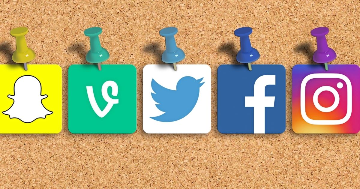 Social Media Mixed Icons - Banner