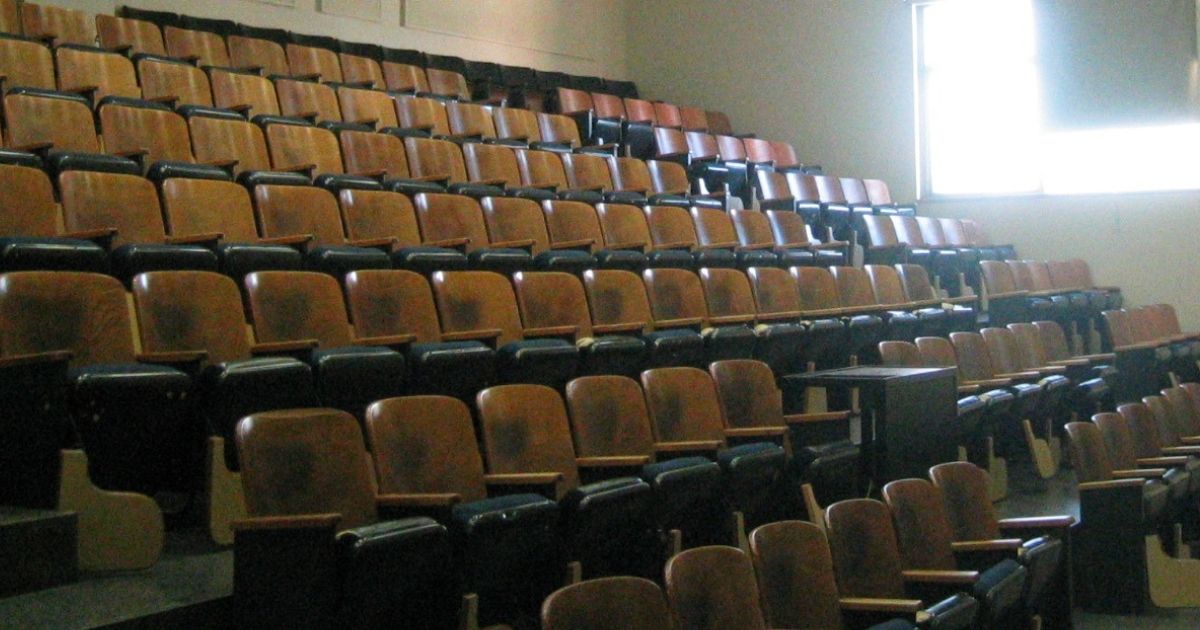 lecture hall interior