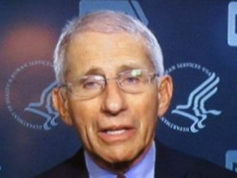 Dr, Fauci, the one we trust.