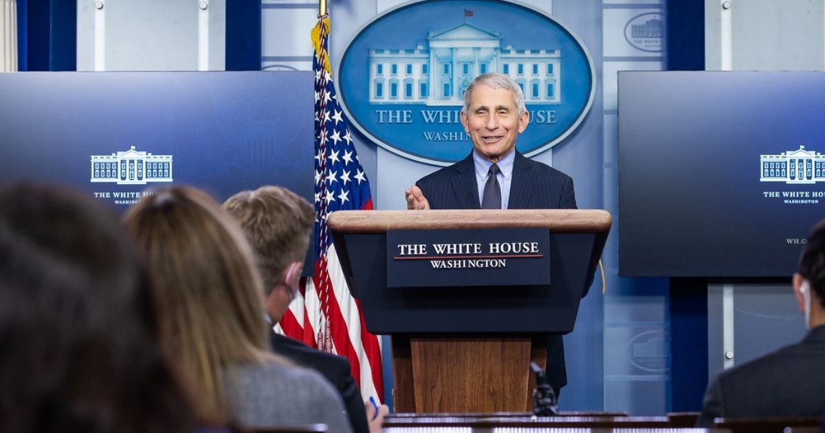 Chief Medical Advisor to the President Dr. Anthony Fauci participates in a briefing Thursday, Jan. 21, 2021, in the James S. Brady Press Briefing Room of the White House.