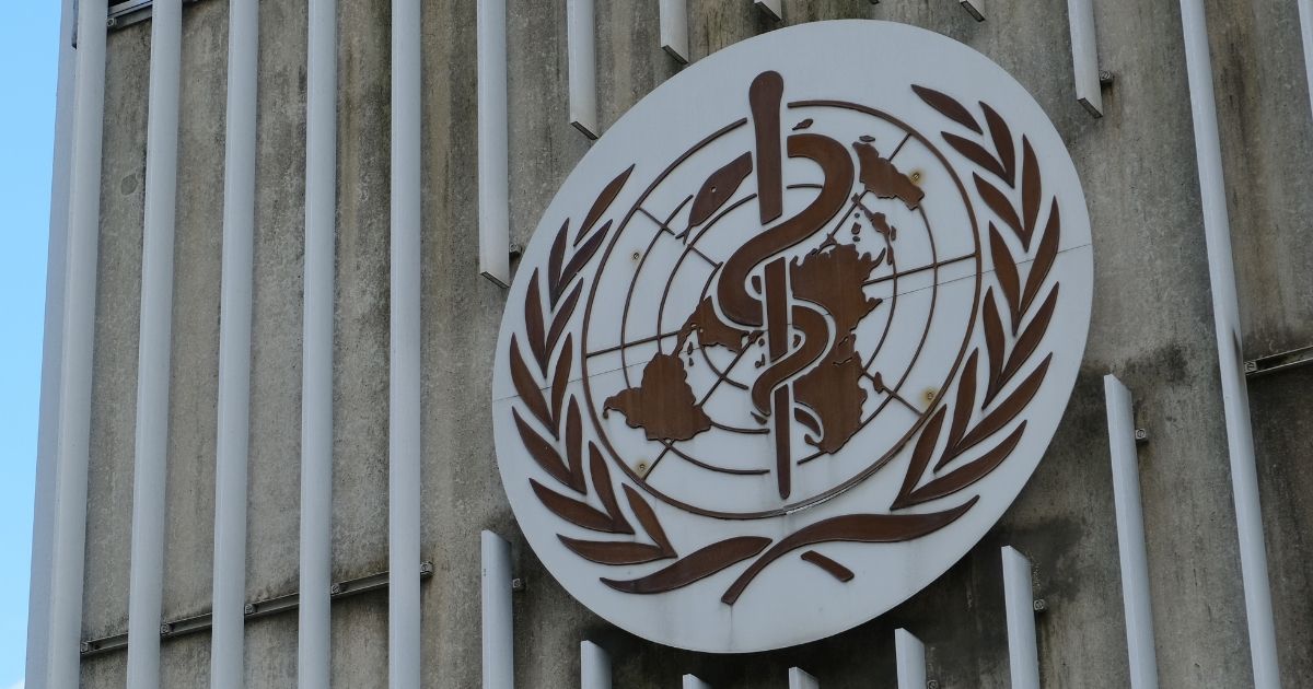 Logo @ World Health Organization @ Pregny-Chambésy