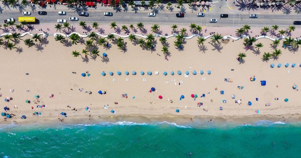 Aerial photo of Fort Lauderdale beach