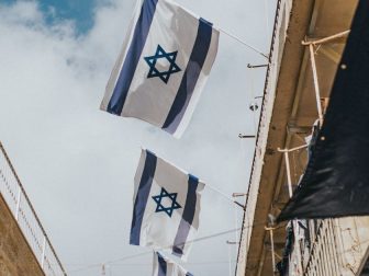 Flags in Israel