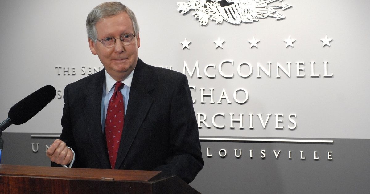 Sen. Mitch McConnell tweeted, "The Democrat's big idea is to try and inflate their way out of inflation."