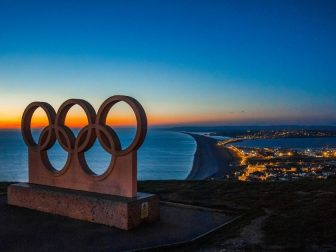 Olympic Symbol Landmark