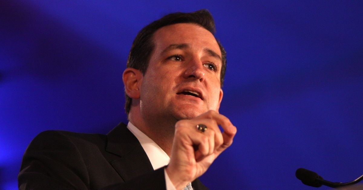 Ted Cruz speaking at the Republican Leadership Conference in New Orleans, Louisiana.