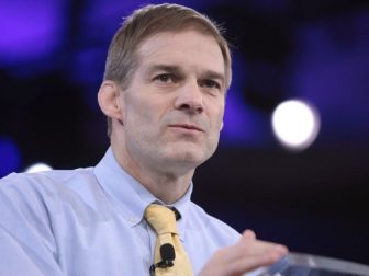 U.S. Congressman Jim Jordan of Ohio speaking at the 2016 Conservative Political Action Conference (CPAC) in National Harbor, Maryland.