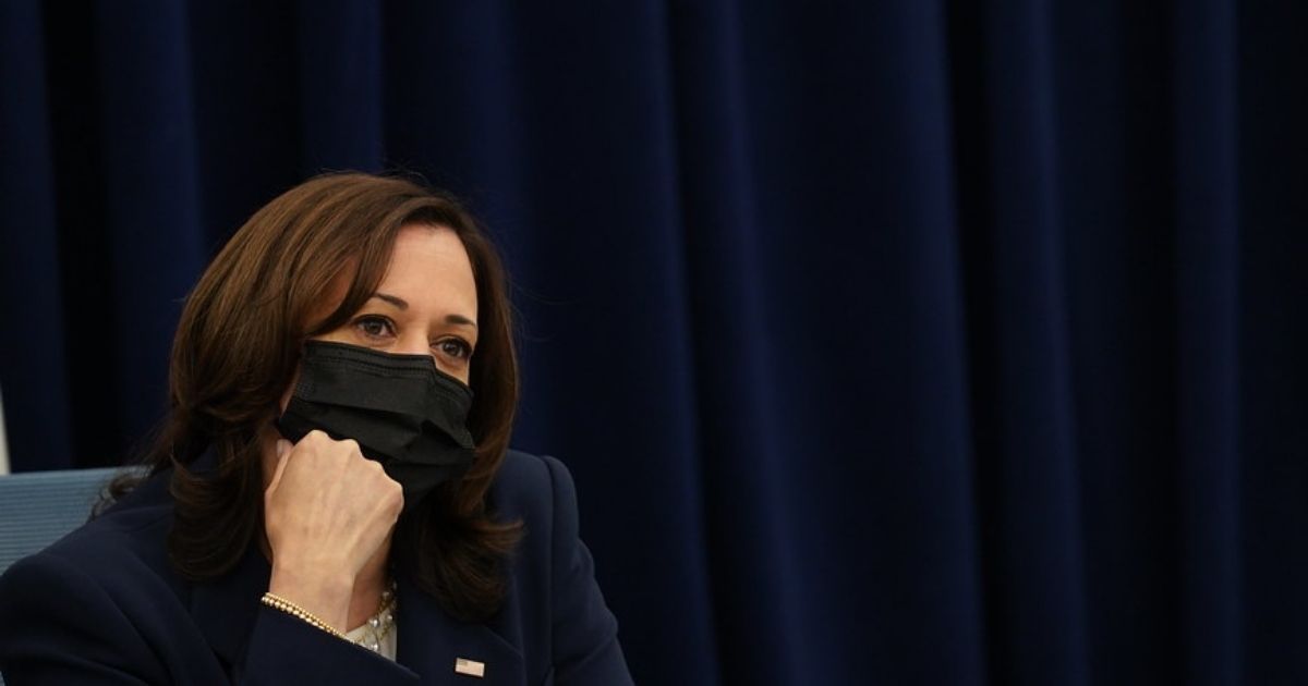 Vice President Kamala Harris participates in a listening session with AAPI community leaders Friday, March 19, 2021, at Emory University in Atlanta. (Official White House Photo by Lawrence Jackson)