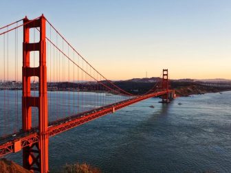 The above stock photo shows the Golden Gate Bridge in San Francisco