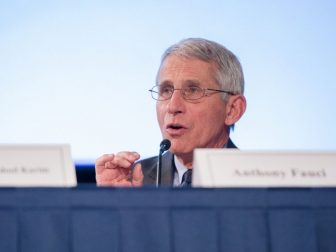 Fogarty held its 50th anniversary symposium, "What are the new frontiers in global health research?" on May 1, 2018, at NIH in Bethesda, Maryland. The tools exist to bring the end of HIV/AIDS but implementation must be improved, said National Institute of Allergy and Infectious Diseases Director Dr. Anthony S. Fauci.