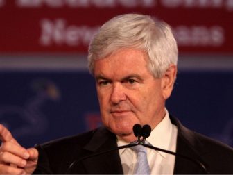 Former Speaker of the House Newt Gingrich speaks during the Republican Leadership Conference in 2011.