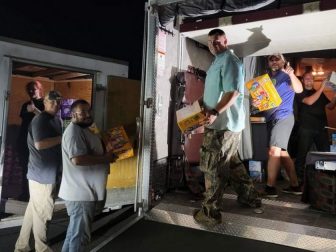 The Cajun Navy Ground Force sent their first team to help with the tornado relief effort in Kentucky on Sunday.