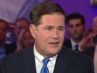 Arizona GOP Gov. Doug Ducey spoke to Fox News' Sean Hanniity in May 2021 to discuss with other Republican governors how they handled the pandemic and opened their states successfully.