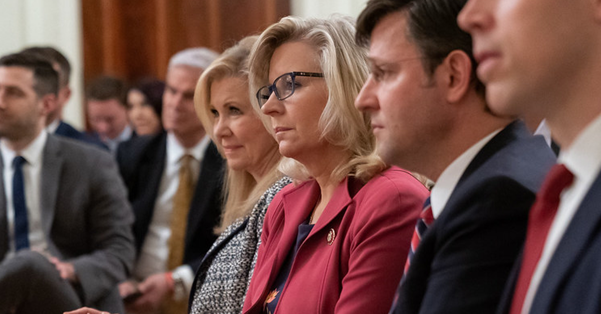Liz Cheney attends event at the White House. (Andrea Hanks/The White House / Flickr)