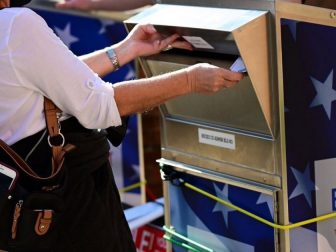Bucks County, Pennsylvania, placed three secure ballot drop boxes around the county with extended hours for dropping off ballots during the 2020 general election.