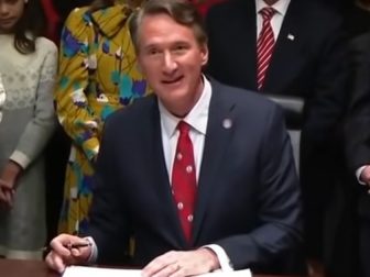 On his first day in office, GOP Gov. Glenn Youngkin of Virginia signed 9 executive orders and 2 executive directives, including one that banned school mask mandates.