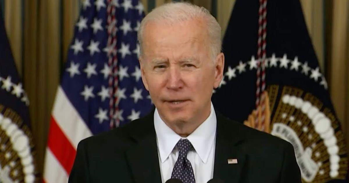 President Joe Biden spoke about the budget for America's government on Monday.