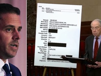 Sen. Grassley Shows the Foreigners' Payments to Hunter Biden