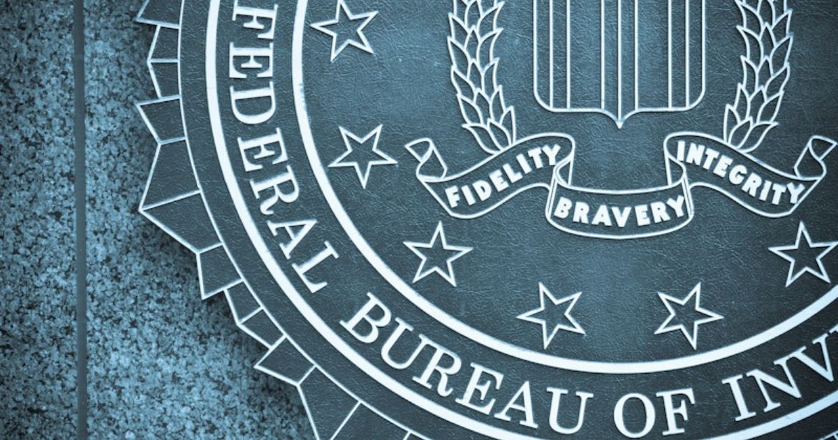 Picture of the FBI insignia.