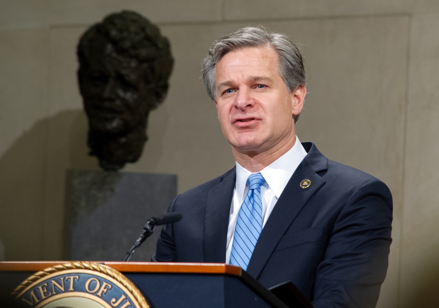 FBI Director Christopher Wray discusses the importance of lawful access