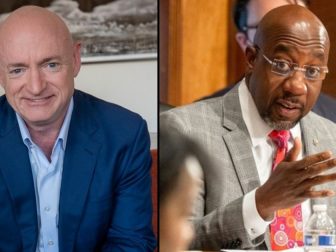 Sens. Mark Kelly of Arizona and Raphael Warnock of Georgia are among the Democrats who have come out in opposition to the Biden administration ending Title 42.