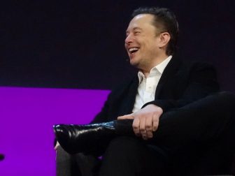 Elon Musk at TED Talk.