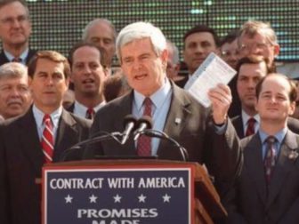 Former House Speaker Newt Gingrich is working with Republicans to put together a "Commitment to America" policy agenda to run on this fall.