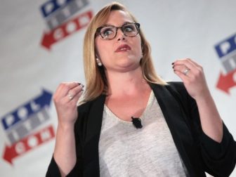 S. E. Cupp speaking at the 2016 Politicon at the Pasadena Convention Center in Pasadena, California. (Gage Skidmore / Flickr)