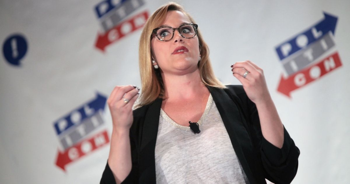 S. E. Cupp speaking at the 2016 Politicon at the Pasadena Convention Center in Pasadena, California. (Gage Skidmore / Flickr)