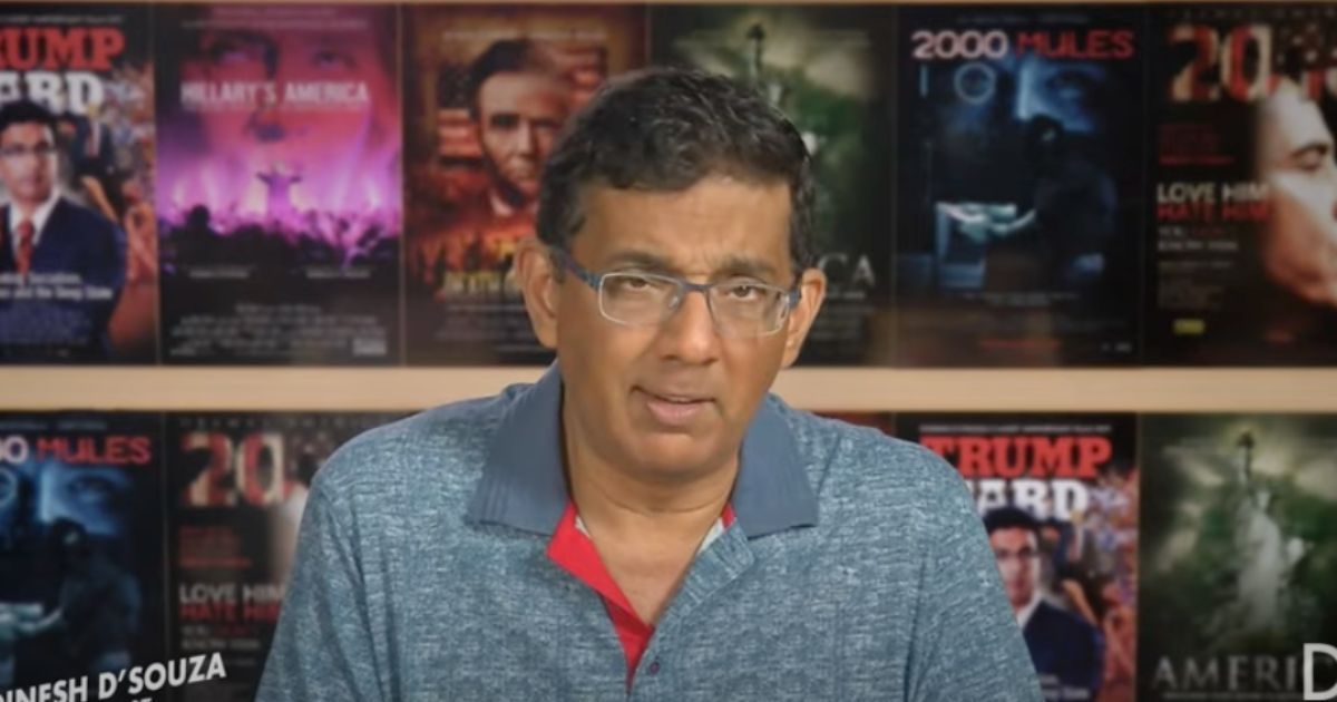 Dinesh D'Souza used episode 341 of his podcast to discuss why he feels Fox News is not covering his movie "2000 Mules."