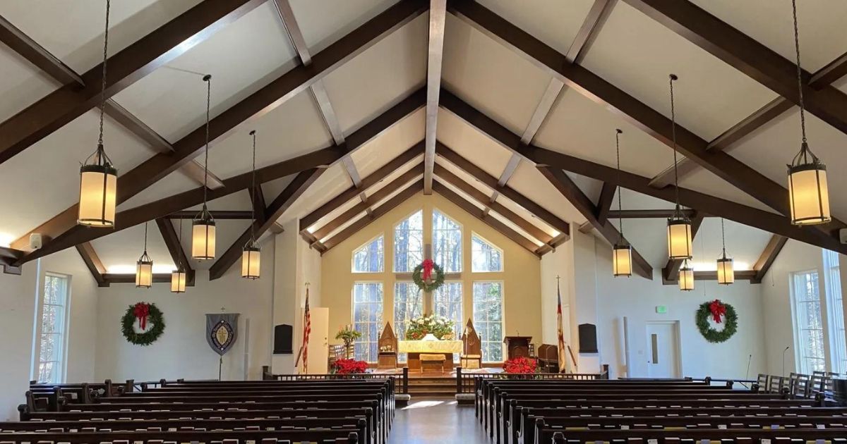 Inside St. Stephen’s Episcopal Church