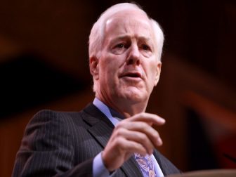 Senator John Cornyn of Texas speaking at the 2014 Conservative Political Action Conference (CPAC) in National Harbor, Maryland. (Gage Skidmore / Flickr)