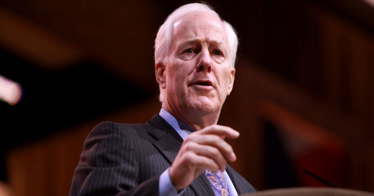 Senator John Cornyn of Texas speaking at the 2014 Conservative Political Action Conference (CPAC) in National Harbor, Maryland. (Gage Skidmore / Flickr)