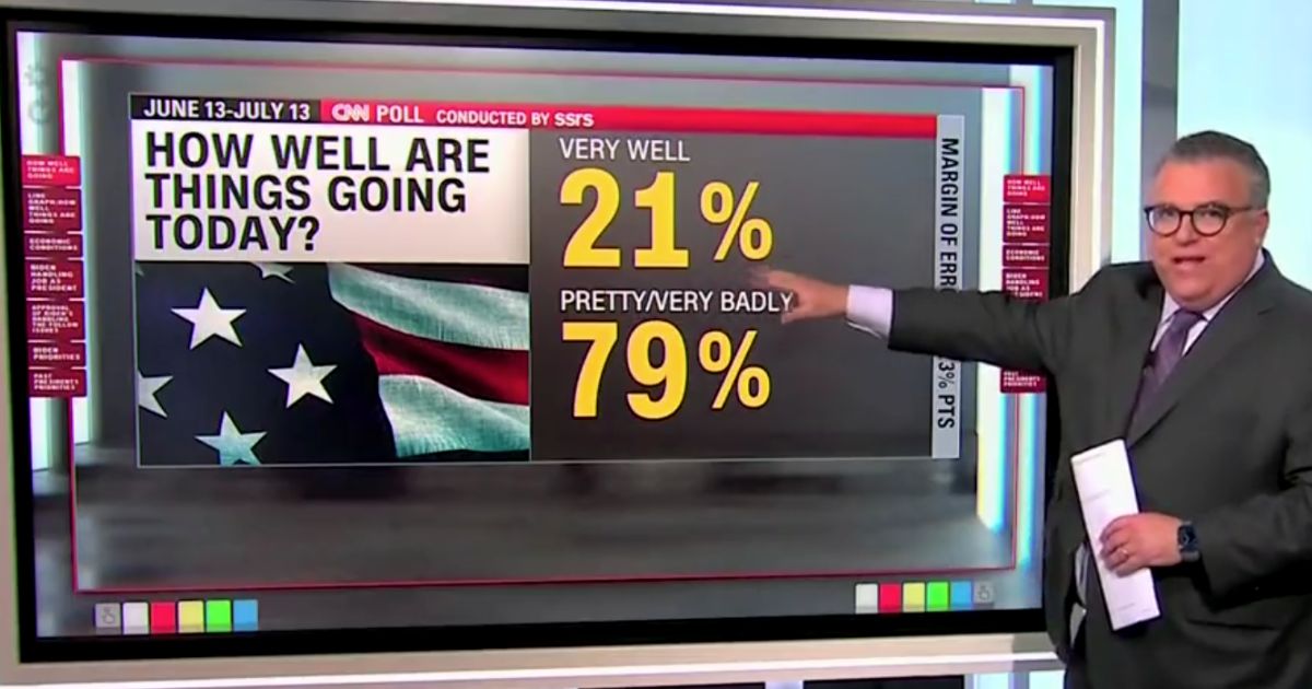 Americans are dissatisfied with the current direction of the country, according to a new CNN poll.