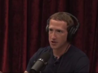 Mark Zuckerberg appears on the Joe Rogan Experience.