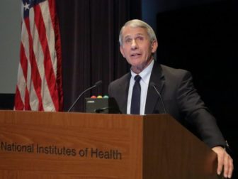 Anthony Fauci speaks for the National Institutes of Health.