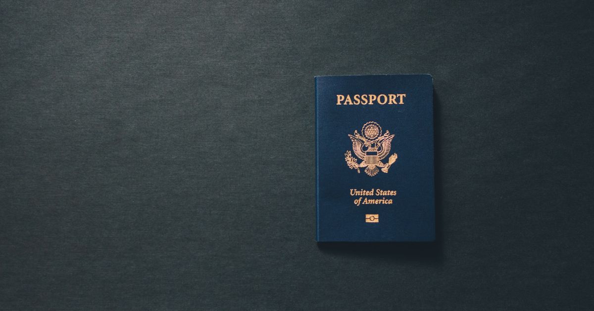 Picture of a United States Passport